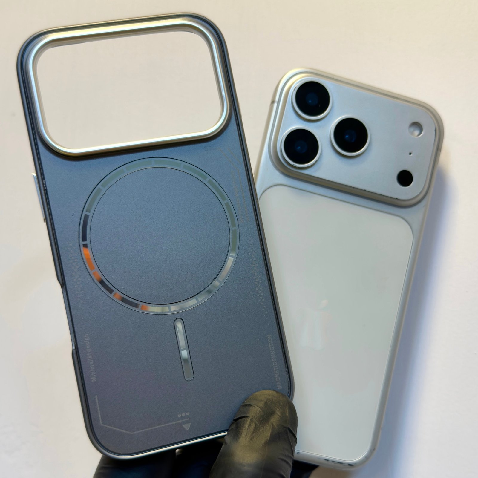 Metallic Textured Case Grey (S.No.- MTCG17P)