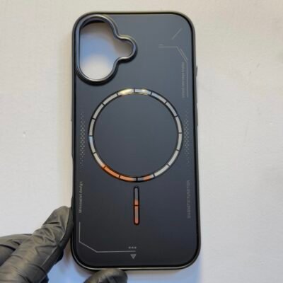 Metallic Textured Case Black (S.No.- MTCB17)