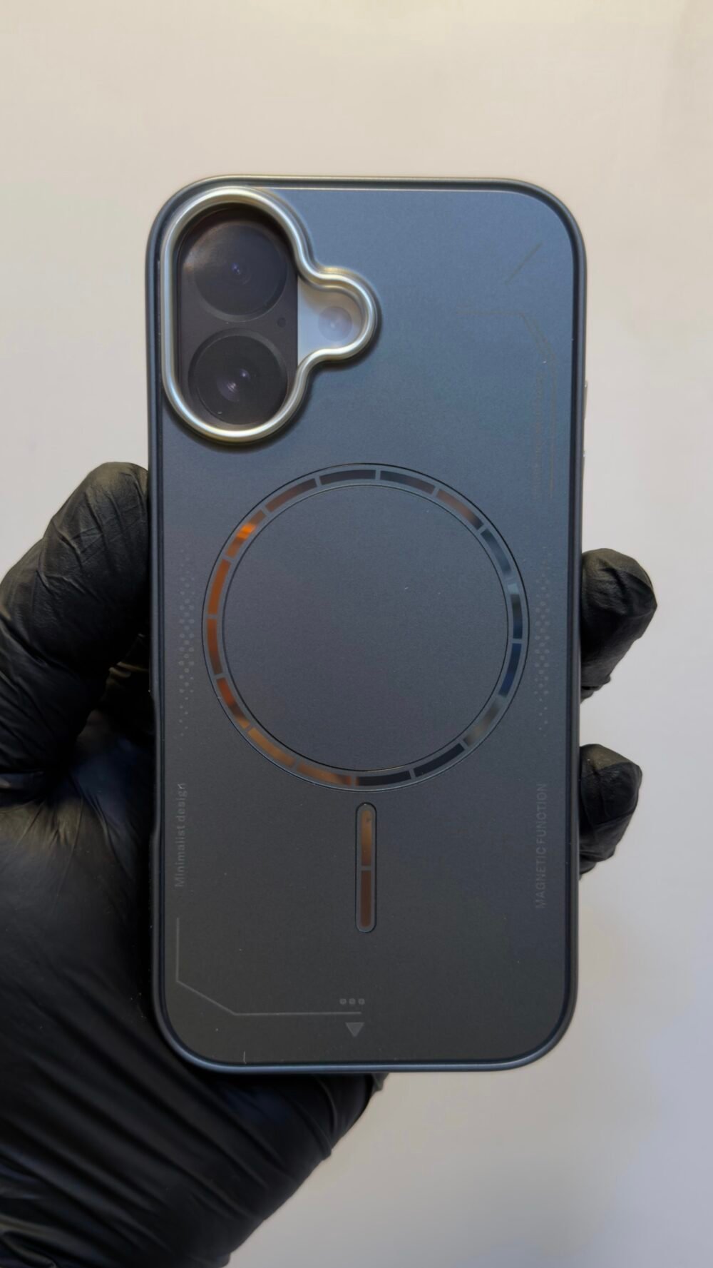 Metallic Textured Case Grey (S.No.- MTCG17) - Image 3