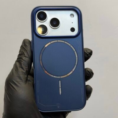 Metallic Textured Case Blue (S.No.- MTCBA17PM)