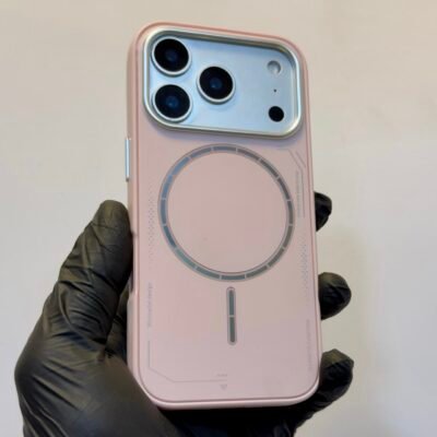 Metallic Textured Case Baby Pink (S.No.- MTCBP17P)