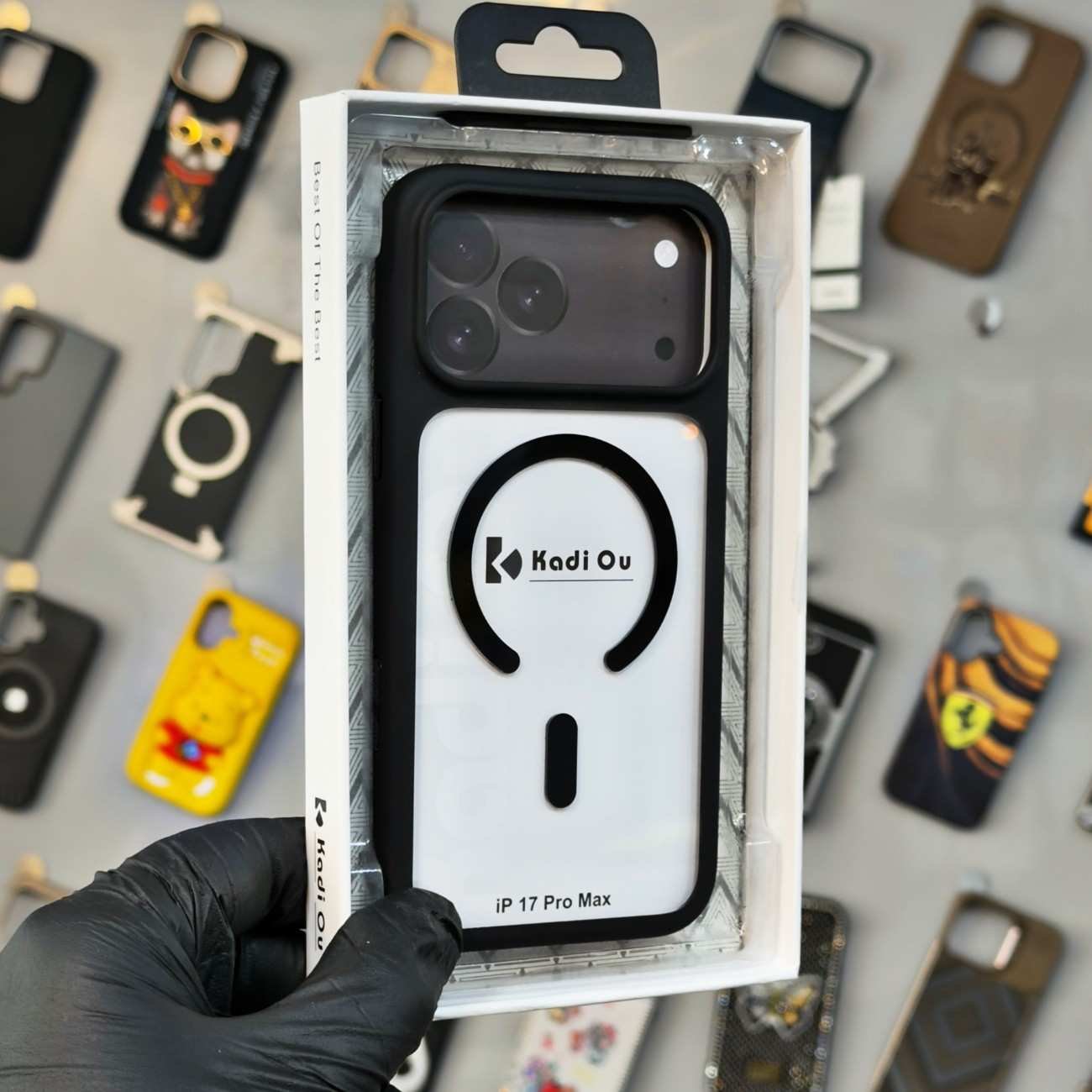 Kadi Ou Shock Absorbing Case- Black (S.No. KOSAG-17PMB) - Image 2