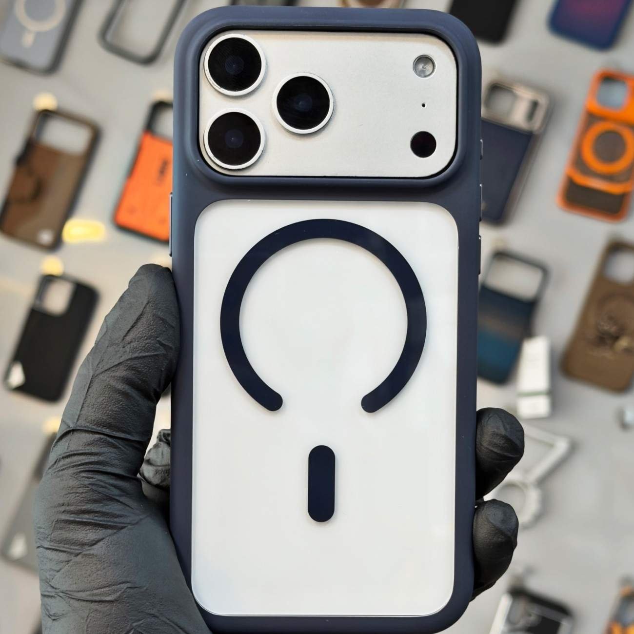 Kadi Ou Shock Absorbing Case- Blue (S.No. KOSAG-17PMBL) - Image 3