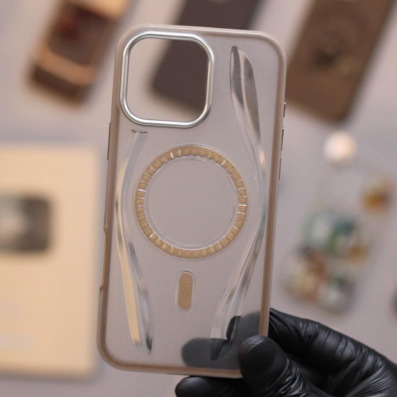 2-in-1 Magsafe Case- Desert-16 Pro Max