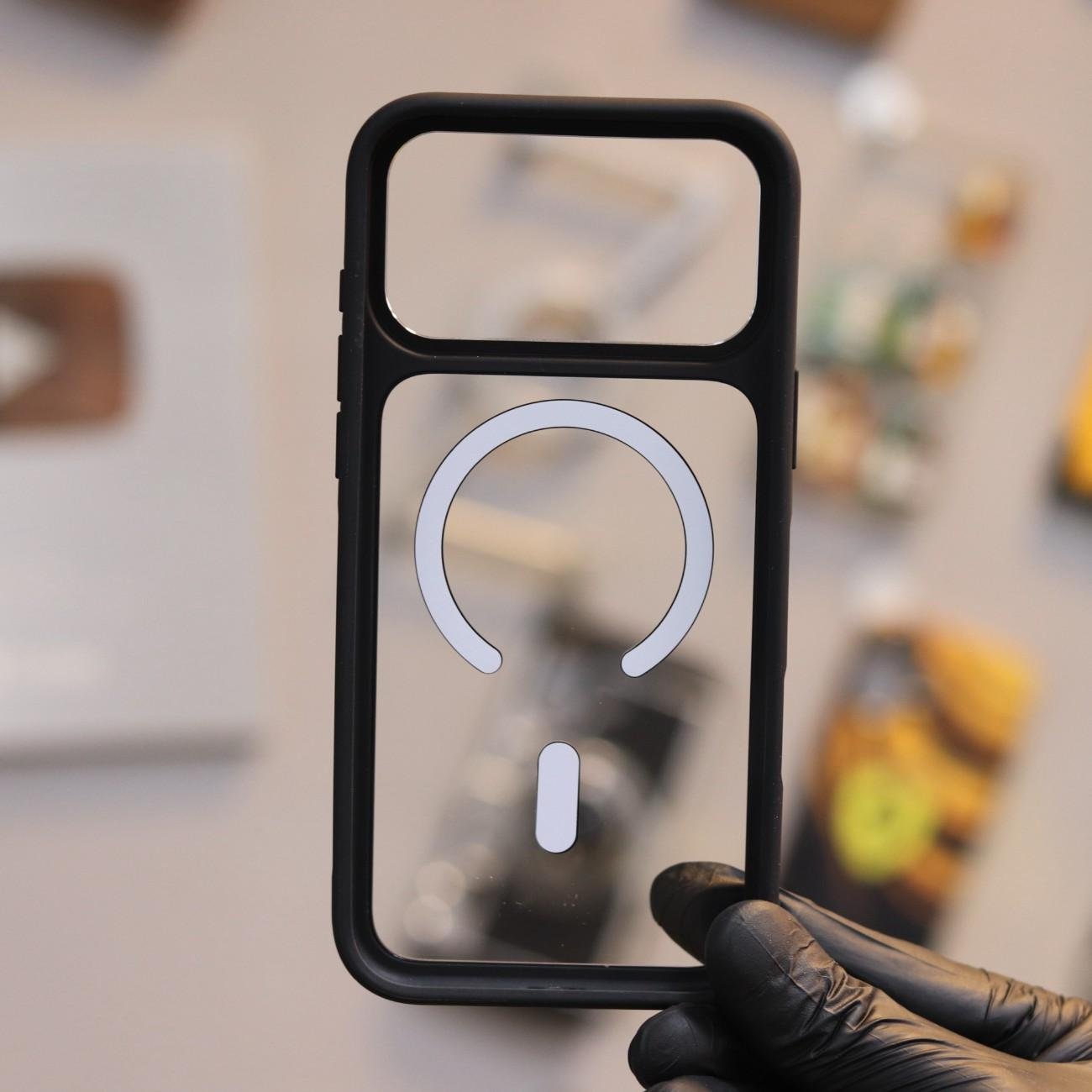 NJOYNY Back Magsafe Case-Blue (NBMBL-17ProMax) - Image 2