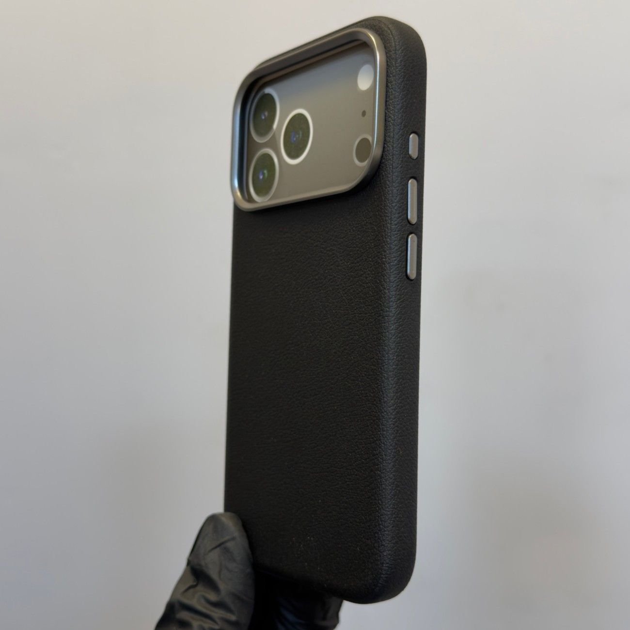 Jmookit Leather Textured Case Black (S.No. JLTC-17PMB) - Image 2