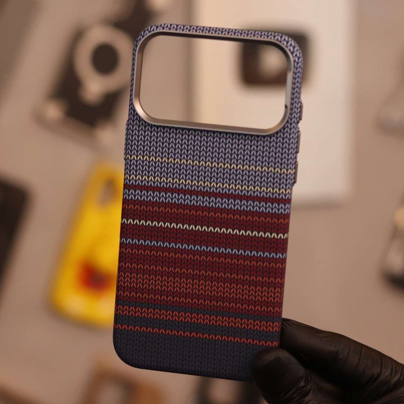 Amroid Nano Fiber Case-iPhone 17 Pro Max (S.No. BRPWP05)