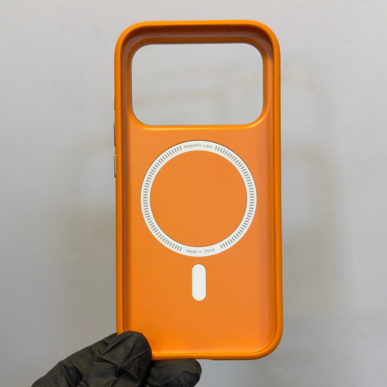 Jmookit Leather Textured Case Orange (S.No. JLTC-17PMO) - Image 4