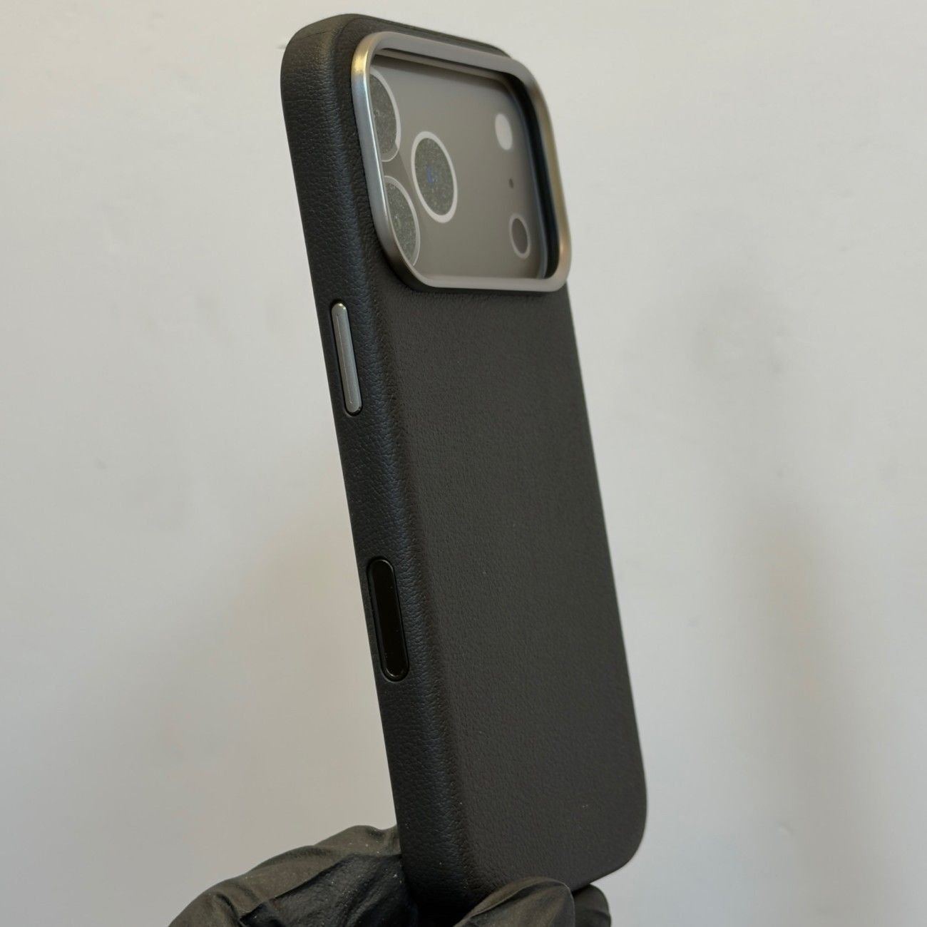 Jmookit Leather Textured Case Black (S.No. JLTC-17PMB) - Image 3