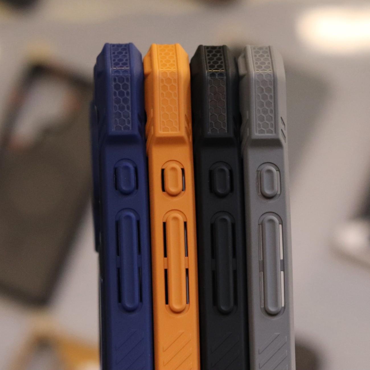 Armour Case With Magsafe Stand Black (S.No. ACMSB-17Pro) - Image 5