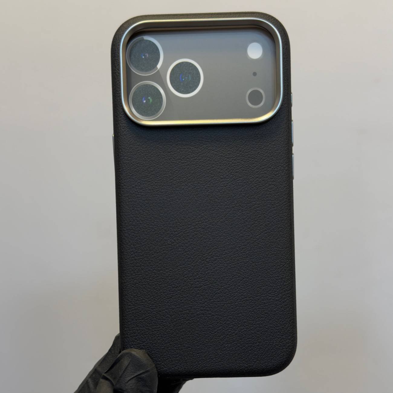 Jmookit Leather Textured Case Black (S.No. JLTC-17PMB)