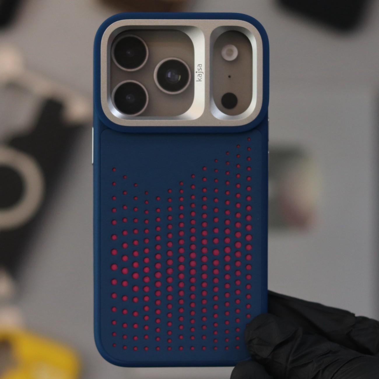 Kajsa Splendid Series Collection-Circle Back Blue-iPhone 17 Pro