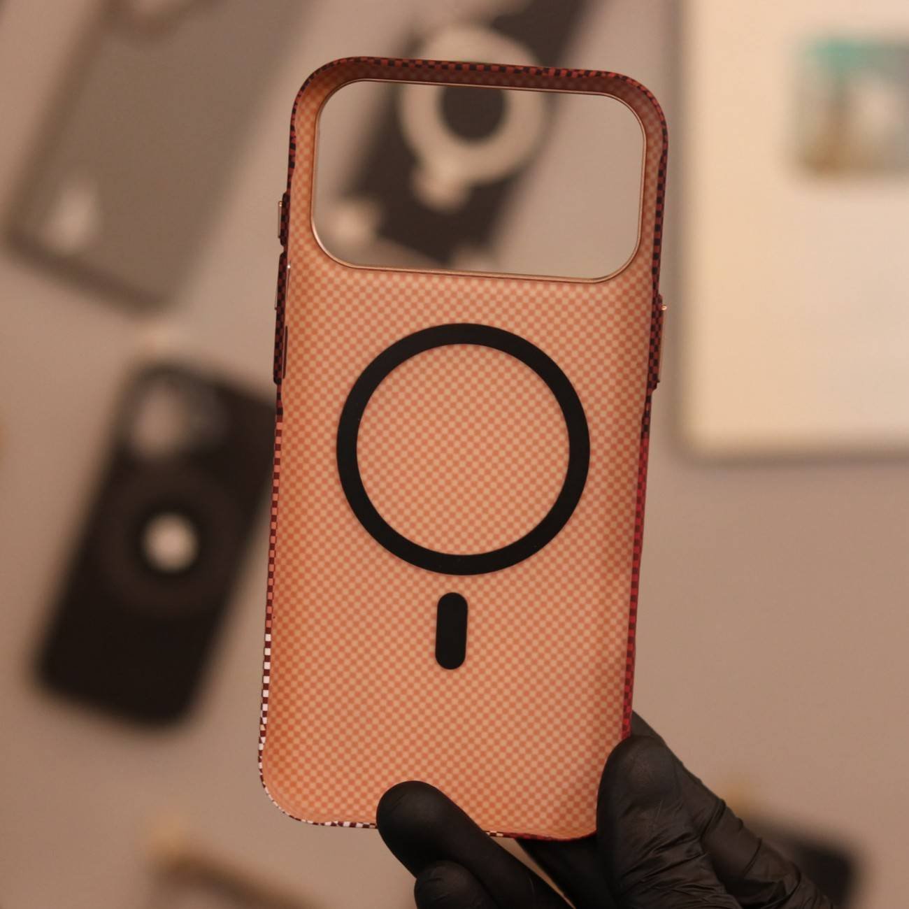 Amroid Nano Fiber Case-iPhone 17 Pro Max (S.No. RWB04) - Image 3