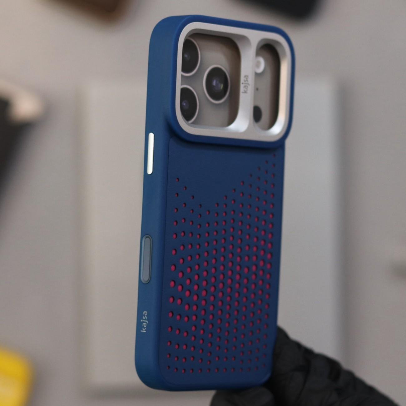 Kajsa Splendid Series Collection-Circle Back Blue-iPhone 17 Pro - Image 4